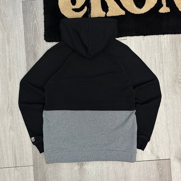 Undefeated UNDFTD Out Runner Men's Black/Gray Two-Tone Hoodie - Size Medium - Picture 2 of 10